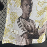 25/26 RMA Yellow Dragon pattern  Special Edition Player Version Soccer Jersey