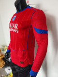 25/26 PSG Third Player Version Long Sleeve Fans Soccer Jersey