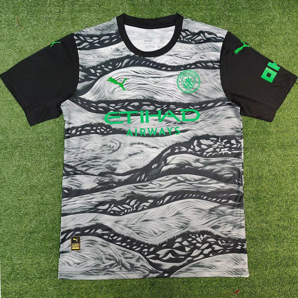 25/26 Man City Black Grey  Concept Edition Fans Soccer Jersey