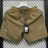 2025 A246 Khaki Casual Double layer shorts# 双层小标(NK)