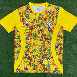 24/25 Ghana Yellow  Fans Pre Match Training Shirts