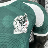 25/26 Mexico Facial image Edition Green Player Version Soccer Jersey
