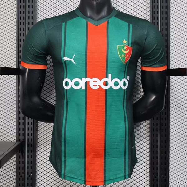 25/26 MC Alger  Green Player Version Soccer Jersey