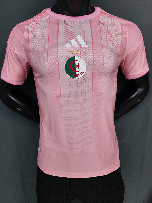 2026 Algeria Special Edition Pink Player Version Soccer Jersey