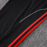 25/26 LIV Black Half Pull Tracksuit #B25141 (半拉链)