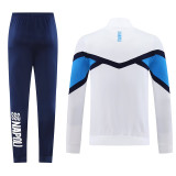 25/26 Napoli White # Blue Jacket Tracksuit