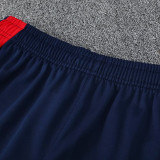 25/26  Man Utd Royal Blue Polo Collar Pants Set