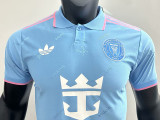 25/26 Inter Miami Sky Blue Player Version  Polo Shirts