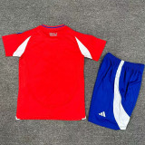 24/25   Chile Home Kids Soccer Jersey