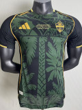 25/26 Al-Ahli Champion Edition Green Player Version Soccer Jersey