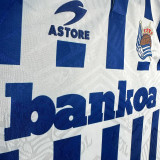 1994/1995 Real Sociedad  Home Retro Soccer Jersey