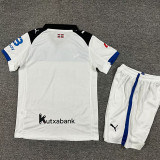 25/26 Deportivo Alavés Away Kids  Soccer Jersey