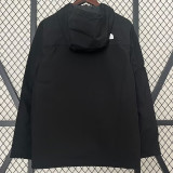 24/25 New TNF Black  Windbreaker(前直衣兜）