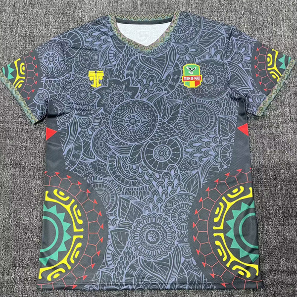 25/26 Mali Grey Fans Soccer Jersey