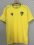 25/26 Cadiz Home Fans Soccer Jersey