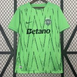 24/25 Sporting Lisbon Fourth Fans Soccer Jersey