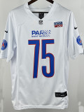 25/26 PSG NFL White Rugby Jersey