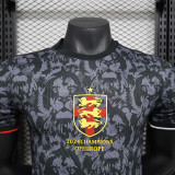 24/25 England Black Lion Head Special Edition  Player Version Soccer Jersey