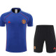25/26 Man Utd Retro Blue Training Shorts Suit
