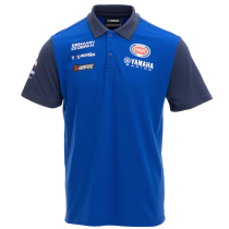 2025 Yamaha Blue Polo  Racing Suit (翻领)