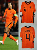 2020 Netherlands Home Retro Soccer Jersey