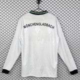 1995/1996 Monchengladbach Home Long Sleeve Retro Soccer Jersey