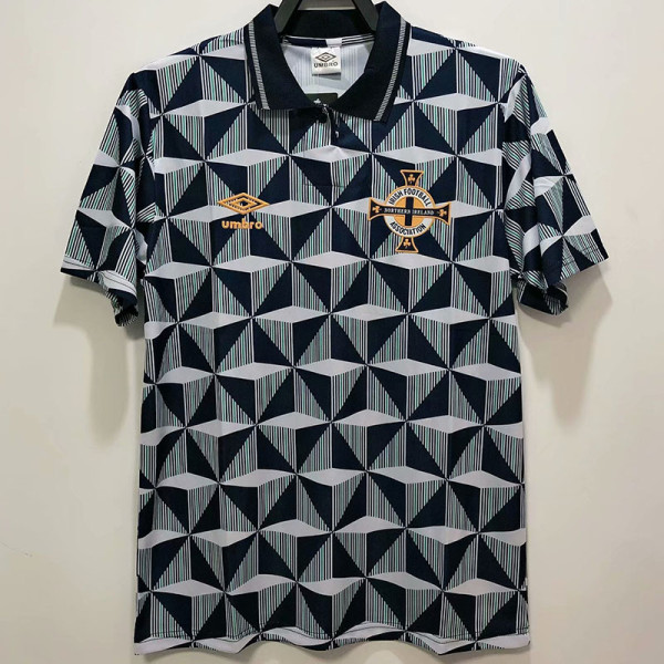 1990/1992 Northern Ireland Away Retro Soccer Jersey