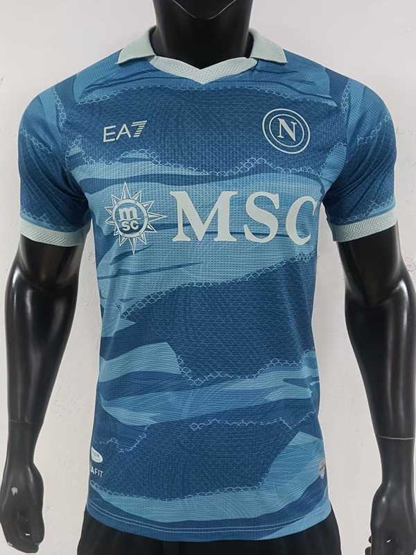 24/25  Napoli Fourth  Player Version Soccer Jersey