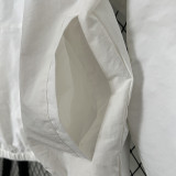 2024 New NK White Windbreaker（背后大黑字）