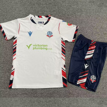 25/26 Bolton Home Kids Soccer Jersey