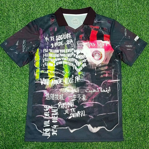 25/26 Man City Maroon  Limited Edition  Fans Soccer Jersey