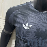 25/26 RMA  Feather Dragon Black Player Version Soccer Jersey
