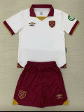24/25 West Ham Third  Kids  Soccer Jersey(无广告）