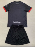 24/25 Bristol City Third  Kids Soccer Jersey