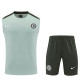 25/26  CHE Light Green Tank top and shorts suit
