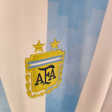 2018 Argentina Home Retro Retro Soccer Jersey(两星）
