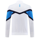 25/26 Napoli White # Blue Jacket Tracksuit
