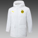 24/25 Dortmund White Hooded Cotton Coat G251
