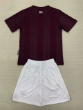24/25 Heart of Midlothian Home  Kids Soccer Jersey(儿童套装）