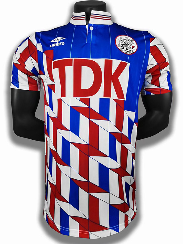 1989/1990  Ajax Away Retro Soccer Jersey