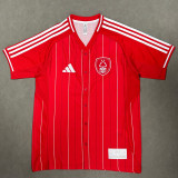 25/26 Nottingham Red Casusl Edition  Baseball jersey