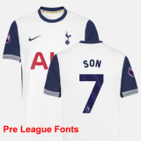 24/25 TOT Home Long Sleeve Player Version Soccer Jersey