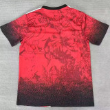 25/26 LIV Black Eagle's head  Red Fans Training Shirtsa黑色鹰