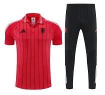 25/26 Man Utd Red polo shirts pants suit