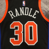 22/23 KNICKS RANDLE #30 Black City Edition Top Quality Hot Pressing NBA Jersey