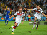 2014 Germany Home Player Version Retro Soccer Jersey (球员)