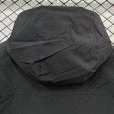 24/25 F700 NK Black Single Layer Windbreaker (连帽冲锋衣）