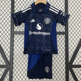 24/25 Man Utd Away Kids Soccer Jersey