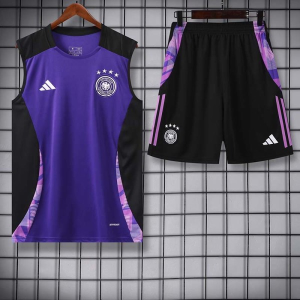 24/25 Germany Purple Tank top and shorts suit