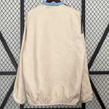 24/25  Man Utd Beige & Blue  Double Sided Windbreaker (双面风衣)
